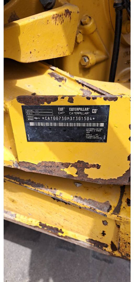 CAT 730 - Tempat sampah artikulasi: gambar 5 CAT 730 - Tempat sampah artikulasi: gambar 5