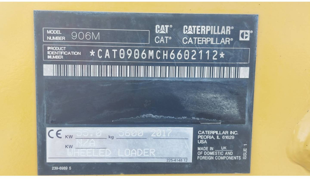 Wheel loader CAT 906M: gambar 7