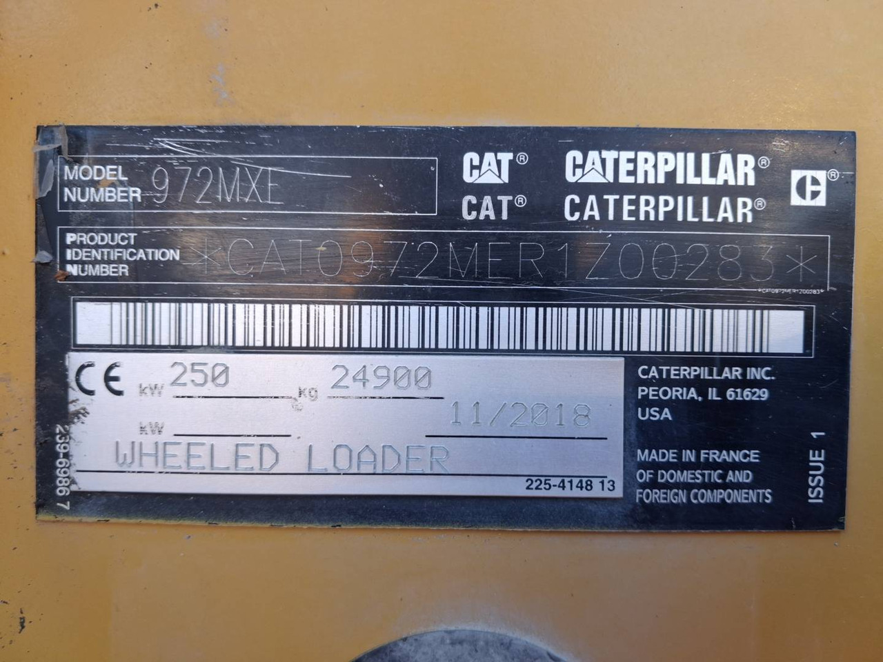 CAT 972M XE - Wheel loader: gambar 5 CAT 972M XE - Wheel loader: gambar 5