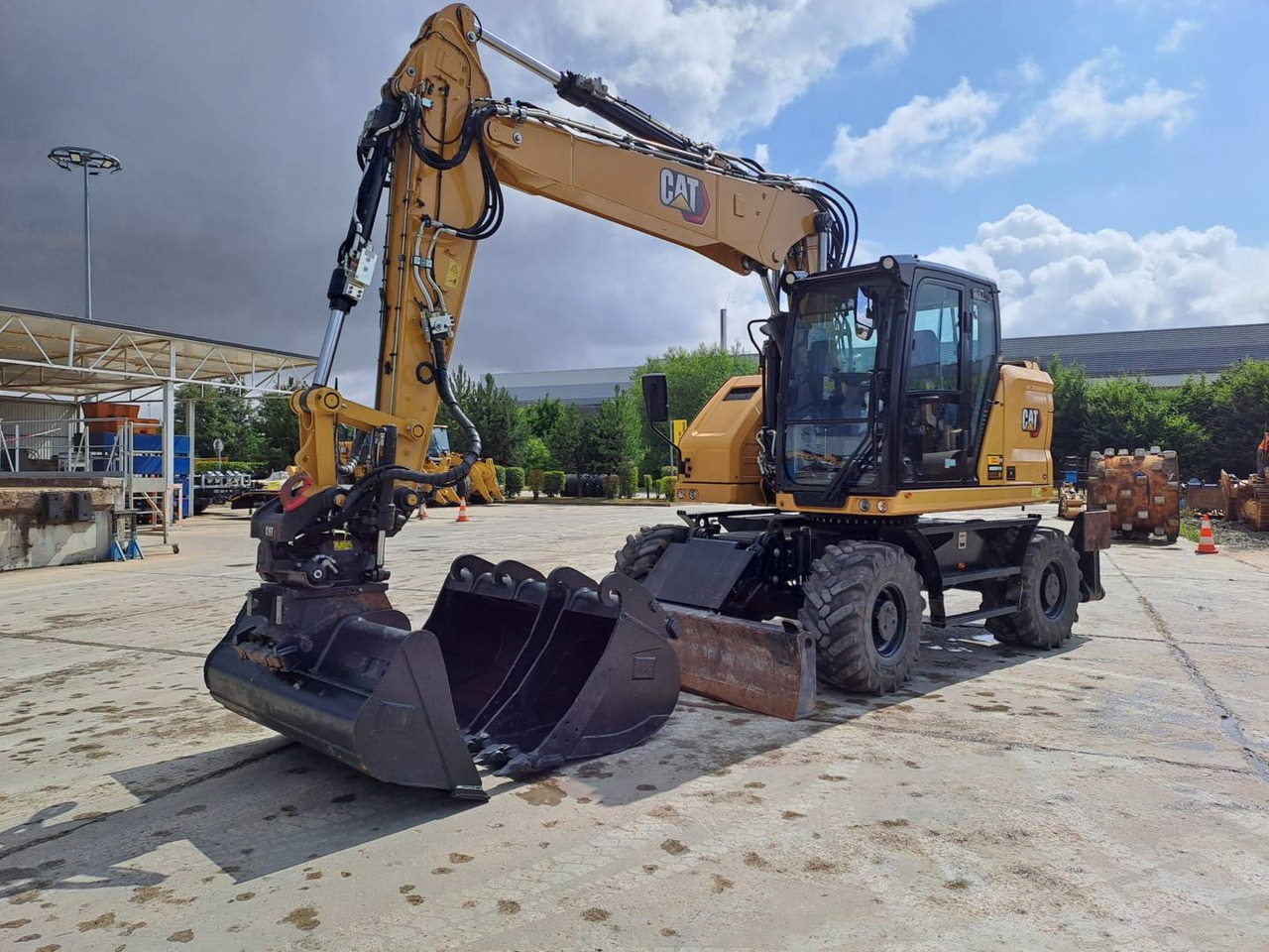 CAT M315 - Ekskavator roda: gambar 4 CAT M315 - Ekskavator roda: gambar 4