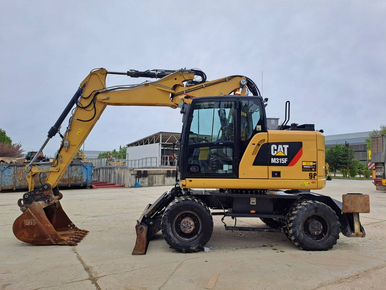 CAT M315F IVC - Ekskavator roda: gambar 5 CAT M315F IVC - Ekskavator roda: gambar 5