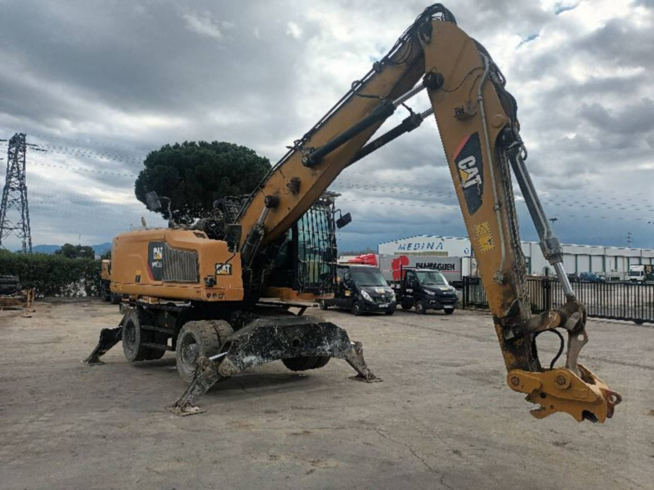 CAT MH3022-1 - Ekskavator roda: gambar 1 CAT MH3022-1 - Ekskavator roda: gambar 1