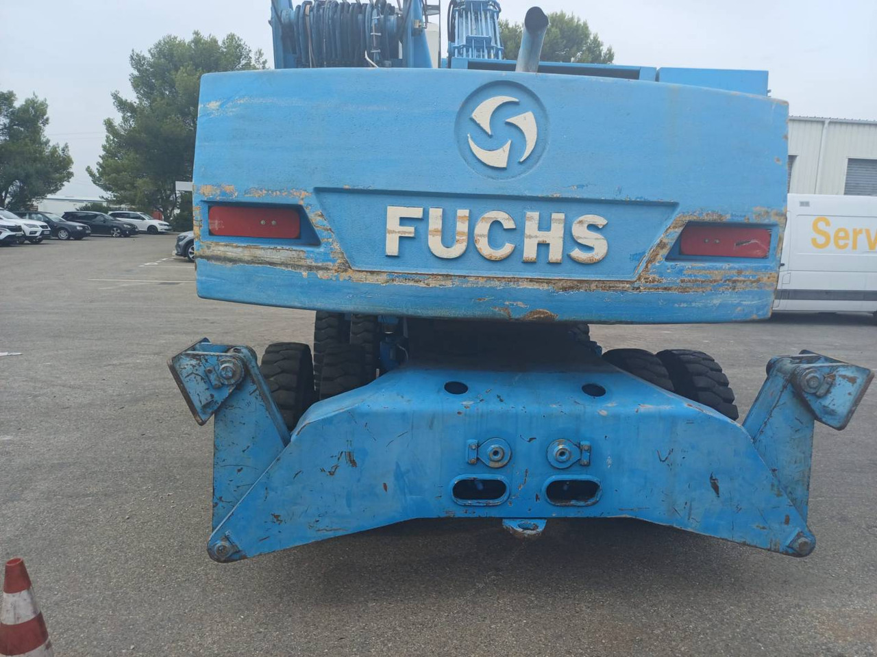 FUCHS MHL320 - Ekskavator roda: gambar 2 FUCHS MHL320 - Ekskavator roda: gambar 2
