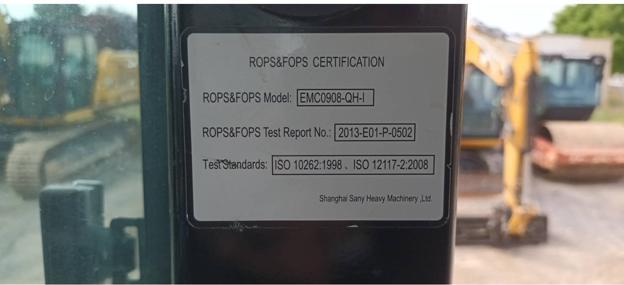 Ekskavator perayap SANY HEAVY INDUSTRY PRODUCTS SY265C: gambar 16 Ekskavator perayap SANY HEAVY INDUSTRY PRODUCTS SY265C: gambar 16