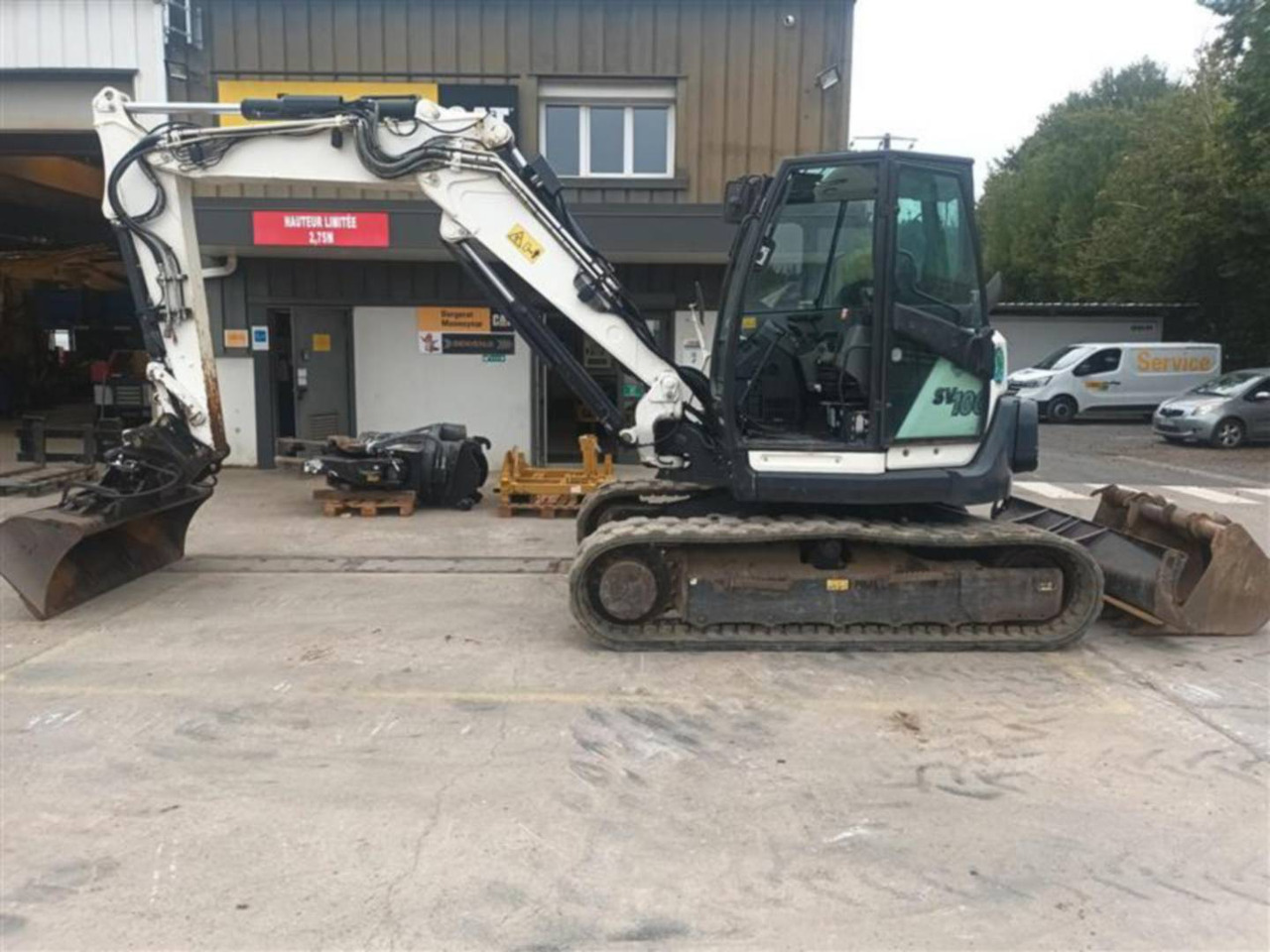 YANMAR SV100 - Ekskavator perayap: gambar 1 YANMAR SV100 - Ekskavator perayap: gambar 1