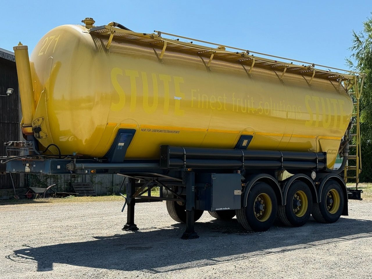 Kässbohrer SSK 40 Lebensmittel-Kippsilo - Semi trailer silo: gambar 1 Kässbohrer SSK 40 Lebensmittel-Kippsilo - Semi trailer silo: gambar 1