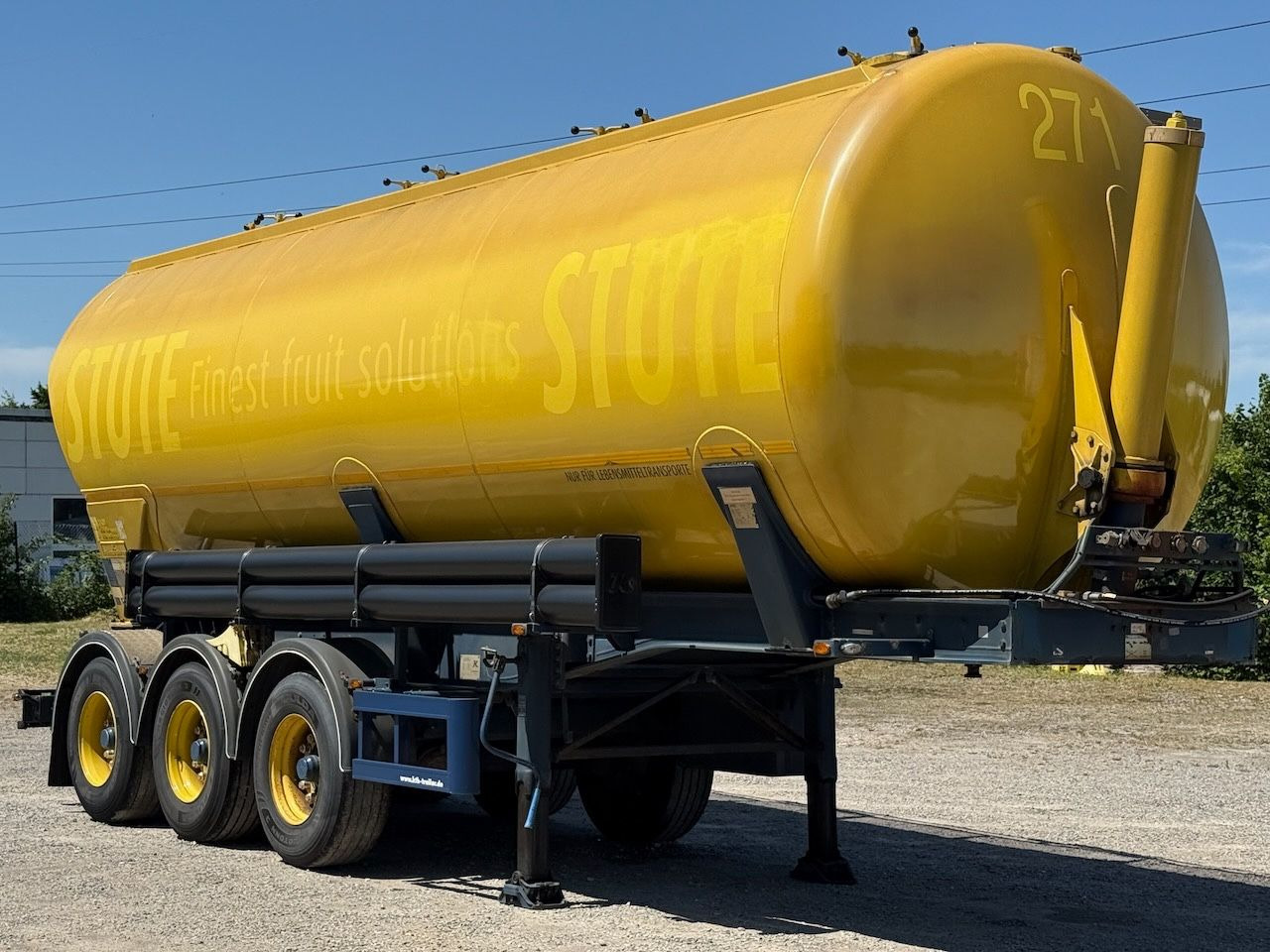 Kässbohrer SSK 40 Lebensmittel-Kippsilo - Semi trailer silo: gambar 3 Kässbohrer SSK 40 Lebensmittel-Kippsilo - Semi trailer silo: gambar 3