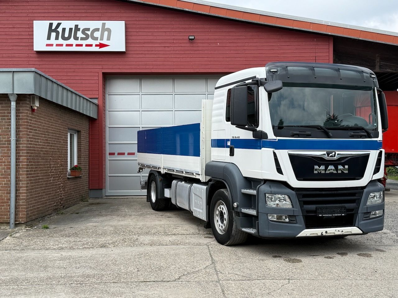MAN TGS 18.430 BL Pritsche 5,50m, EURO 6D - Truk flatbed: gambar 3 MAN TGS 18.430 BL Pritsche 5,50m, EURO 6D - Truk flatbed: gambar 3