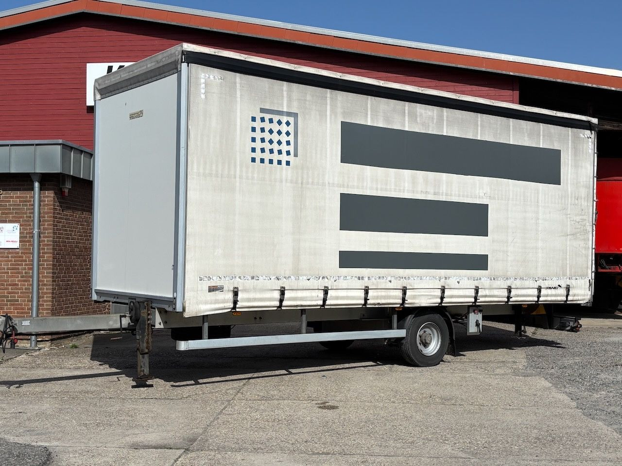 Tang 1achs Edscha, Schiebeplane 7,25m - Trailer dengan terpal samping: gambar 1 Tang 1achs Edscha, Schiebeplane 7,25m - Trailer dengan terpal samping: gambar 1