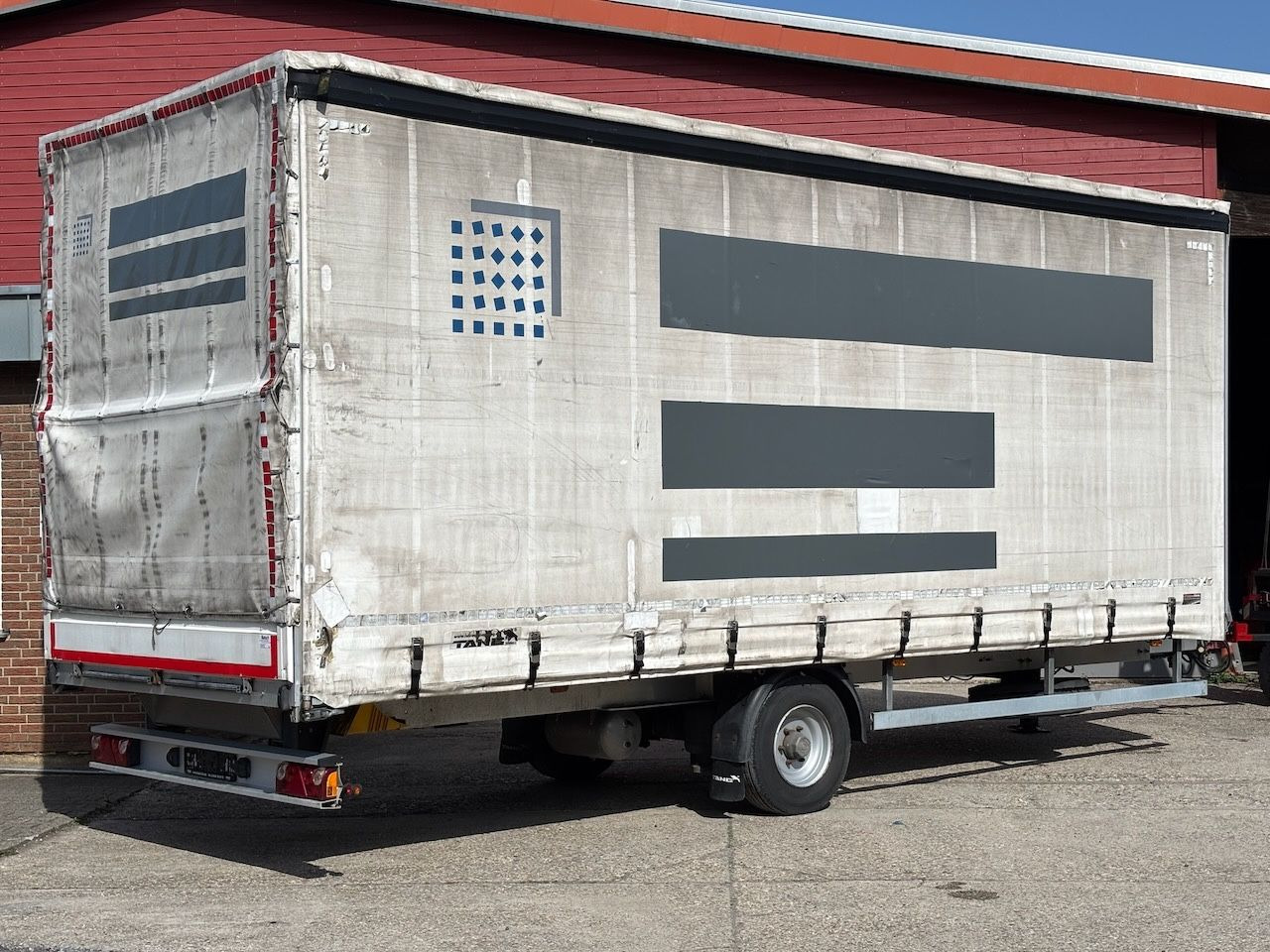 Tang 1achs Edscha, Schiebeplane 7,25m - Trailer dengan terpal samping: gambar 2 Tang 1achs Edscha, Schiebeplane 7,25m - Trailer dengan terpal samping: gambar 2