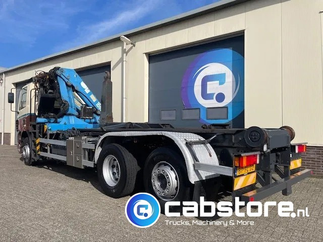 DAF CF 85.340 6X2 Euro 3 - Haakarm containersystem - Hooklift - Abrollkipper - Year 2004 - HMF 1680-K2 Crane - Grua - Ladekran - Autolaadkraan - Hook lift, Truk derek: gambar 2 DAF CF 85.340 6X2 Euro 3 - Haakarm containersystem - Hooklift - Abrollkipper - Year 2004 - HMF 1680-K2 Crane - Grua - Ladekran - Autolaadkraan - Hook lift, Truk derek: gambar 2