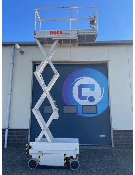 Iteco IG 4080 Schaarhoogwerker - Abeitsbuhne - Skylift - Year 2001 - High 6.2 meter - Scissor lifts: gambar 1 Iteco IG 4080 Schaarhoogwerker - Abeitsbuhne - Skylift - Year 2001 - High 6.2 meter - Scissor lifts: gambar 1