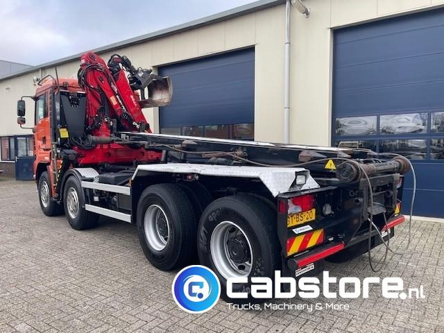 MAN TGA 41.440 8X4 BB Palfinger Epsilon Z-Kraan bouwjaar 2011 + NCH 30 Ton's Kabel-containersyteem - Handgeschakeld - Bouwjaar 2007 - Km 582.782 - Truk pembawa sistem kabel, Truk derek: gambar 3 MAN TGA 41.440 8X4 BB Palfinger Epsilon Z-Kraan bouwjaar 2011 + NCH 30 Ton's Kabel-containersyteem - Handgeschakeld - Bouwjaar 2007 - Km 582.782 - Truk pembawa sistem kabel, Truk derek: gambar 3