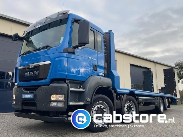 MAN TGS 35.360 8x2 Machinetransporter - Oprijwagen - Bouwjaar 2014 - Hydraulische rampen - 8x2-4 - Bickel-Tec - Good condition - Truk pengangkut mobil: gambar 2 MAN TGS 35.360 8x2 Machinetransporter - Oprijwagen - Bouwjaar 2014 - Hydraulische rampen - 8x2-4 - Bickel-Tec - Good condition - Truk pengangkut mobil: gambar 2