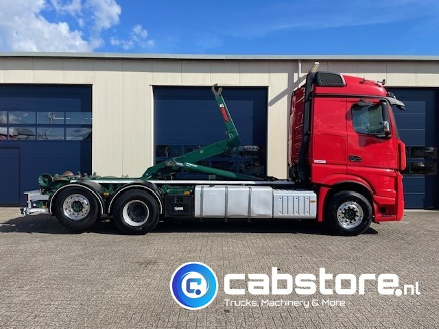 Hook lift Mercedes-Benz ACTROS 2542 6x2 Euro 6 - HIAB-Multilift 26 Ton's Haakarmsysteem - Containerlift -Bouwjaar 2016 - Km 544.497: gambar 7