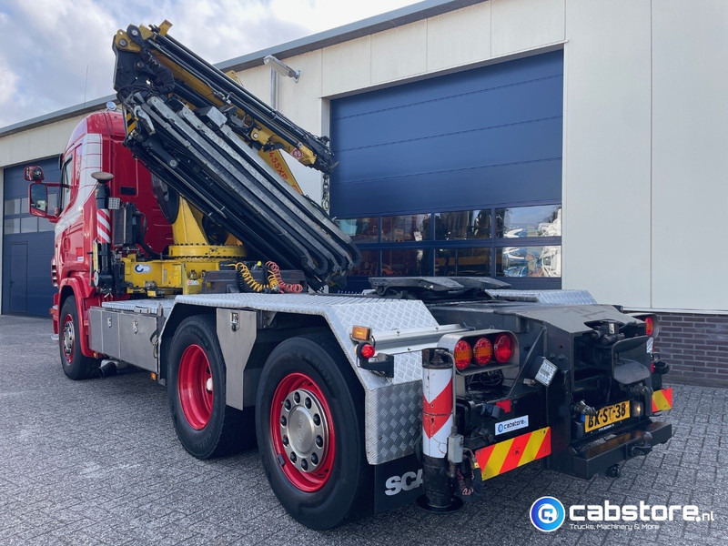 Tractor head Scania G 400 A 6X2*4 HNA  Euro 5 - Handgeschakeld -  FASSI F455XP + JIP Autolaadkraan - Bouwjaar 2010 - Km 748.730 - Very good condition !!: gambar 7