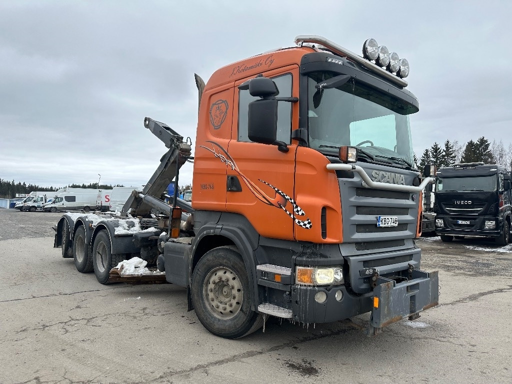Scania R480 8x4*4 auravarustuksella - Hook lift: gambar 3 Scania R480 8x4*4 auravarustuksella - Hook lift: gambar 3