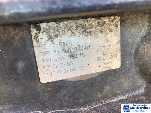MAN HY1350 – 2.53 – MAN 81.35010-6301 - Gigi diferensial untuk Truk: gambar 3 MAN HY1350 – 2.53 – MAN 81.35010-6301 - Gigi diferensial untuk Truk: gambar 3