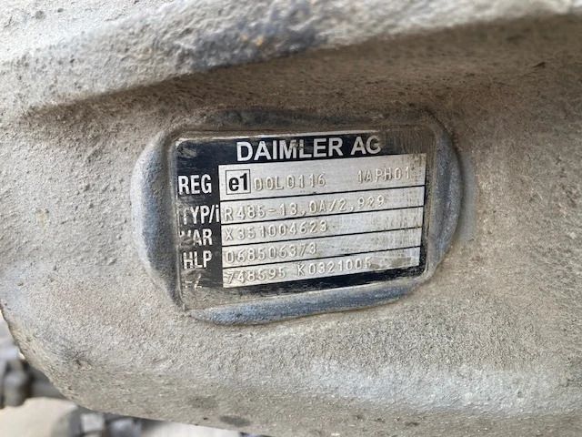 Mercedes Rear axle – Mercedes A0003500400 - Poros dan bagian untuk Truk: gambar 4 Mercedes Rear axle – Mercedes A0003500400 - Poros dan bagian untuk Truk: gambar 4