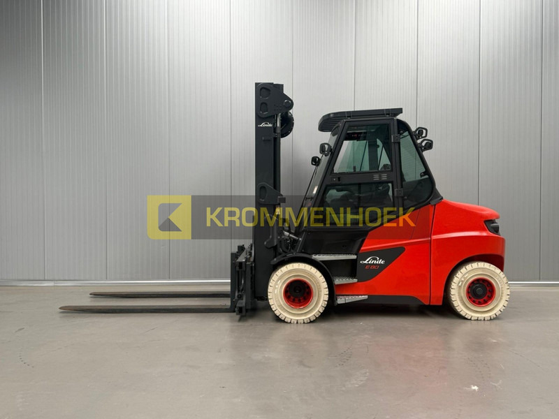 Linde E 80-900 - Forklift listrik: gambar 1 Linde E 80-900 - Forklift listrik: gambar 1