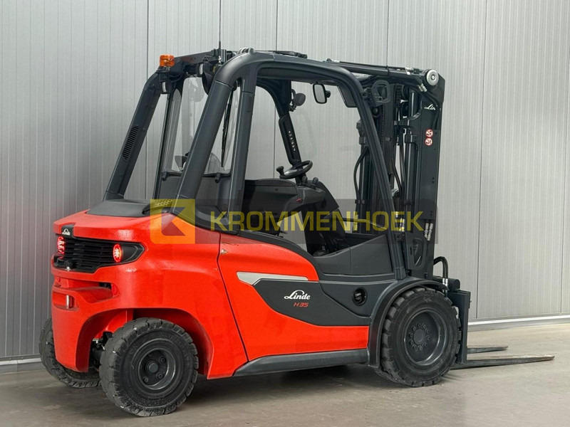 Linde H 35 D-02 - Forklift diesel: gambar 4 Linde H 35 D-02 - Forklift diesel: gambar 4
