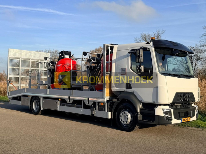 Renault D 14T Machine transporter NIEUW - Truk flatbed: gambar 1 Renault D 14T Machine transporter NIEUW - Truk flatbed: gambar 1