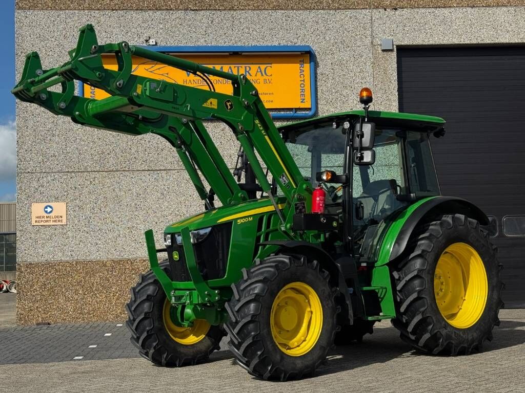 John Deere 5100M, 2022, 543M frontloader, 887 hours!! - Traktor: gambar 1 John Deere 5100M, 2022, 543M frontloader, 887 hours!! - Traktor: gambar 1