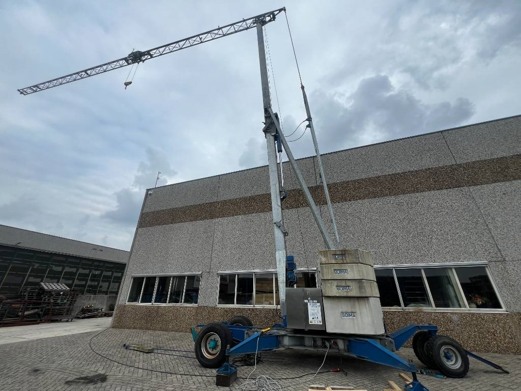 Soima Construction crane SOIMA SGH 19x28 - 28 mete - Lift boom yang dapat ditarik: gambar 1 Soima Construction crane SOIMA SGH 19x28 - 28 mete - Lift boom yang dapat ditarik: gambar 1