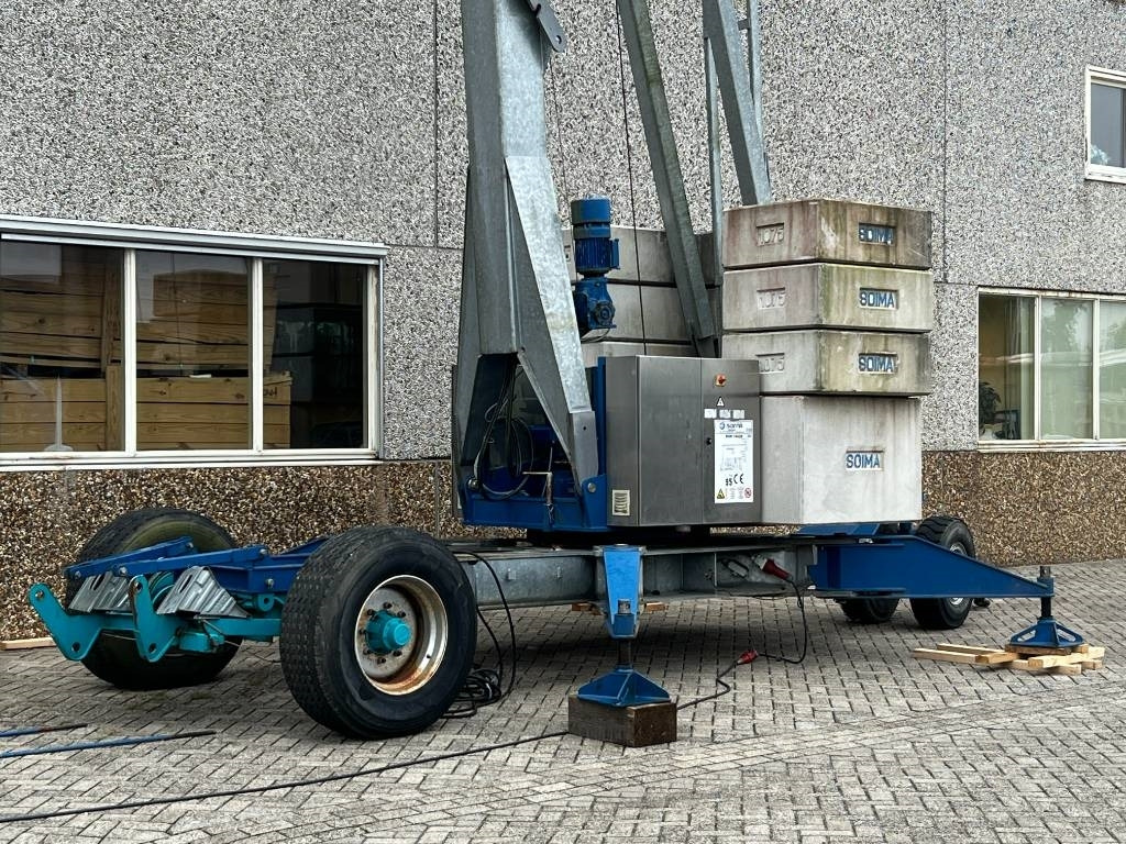 Soima Construction crane SOIMA SGH 19x28 - 28 mete - Lift boom yang dapat ditarik: gambar 2 Soima Construction crane SOIMA SGH 19x28 - 28 mete - Lift boom yang dapat ditarik: gambar 2