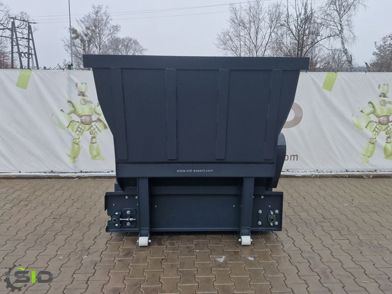 Ember loader untuk Peralatan pertanian baru SID EINSTREUGERÄT MIT BAND / FUTTERVERTEILER /  Bedding Bucket / Pailleuse 1,0m 0,8m3: gambar 8