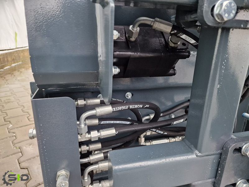 Ember loader untuk Peralatan pertanian baru SID EINSTREUGERÄT MIT BAND / FUTTERVERTEILER /  Bedding Bucket / Pailleuse 1,0m 0,8m3: gambar 13