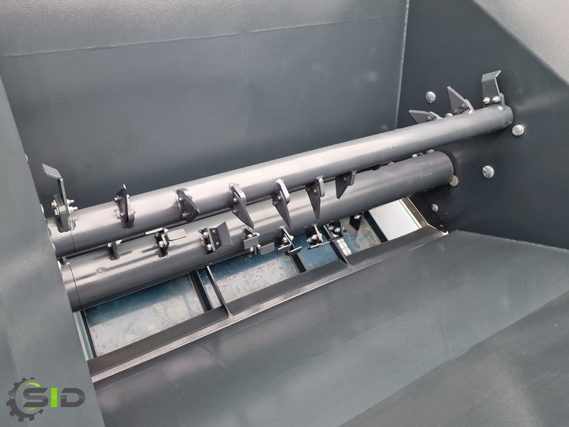 Ember loader untuk Peralatan pertanian baru SID EINSTREUGERÄT MIT BAND / FUTTERVERTEILER /  Bedding Bucket / Pailleuse 1,0m 0,8m3: gambar 9