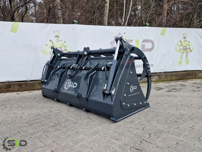 SID GREIFSCHAUFEL XXL GEBRANNTE ZINKEN / BMS Godet Crocodile / Grab bucket crocodile 2,2 - Ember kulit kerang untuk Ember loader: gambar 3 SID GREIFSCHAUFEL XXL GEBRANNTE ZINKEN / BMS Godet Crocodile / Grab bucket crocodile 2,2 - Ember kulit kerang untuk Ember loader: gambar 3