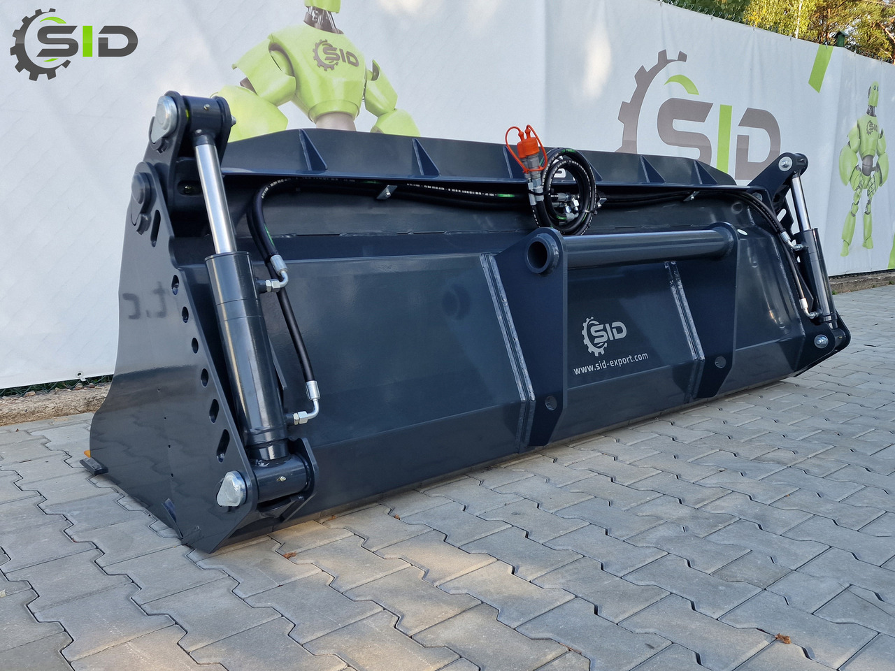 SID Klappschaufel 4in1 / Godet 4en1 multifonction / 4in1 multipurpose bucket 1,4 m - Ember loader untuk Peralatan konstruksi: gambar 3 SID Klappschaufel 4in1 / Godet 4en1 multifonction / 4in1 multipurpose bucket 1,4 m - Ember loader untuk Peralatan konstruksi: gambar 3