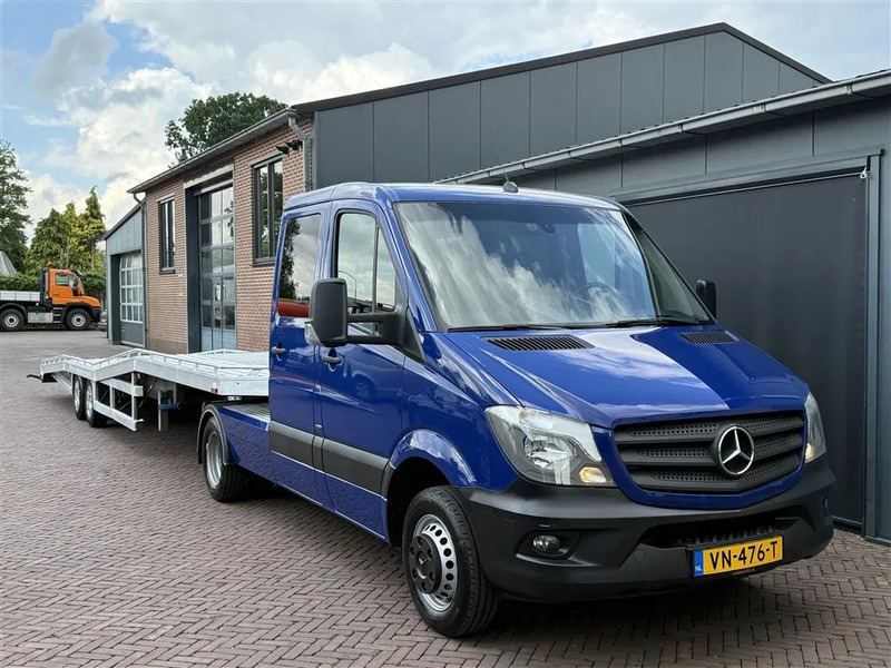 Mercedes-Benz Sprinter Be-combi Dub. Cabine Autotransport Tijhof Trailer - Tractor head: gambar 1 Mercedes-Benz Sprinter Be-combi Dub. Cabine Autotransport Tijhof Trailer - Tractor head: gambar 1