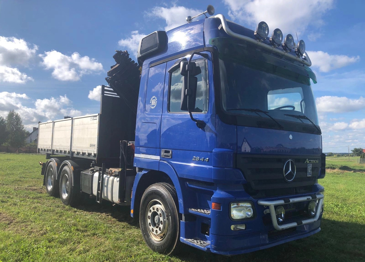 MERCEDES-BENZ ACTROS PALFINGER 29TON/M ENERGETYKA!! 6x6 6x4 - Truk derek: gambar 1 MERCEDES-BENZ ACTROS PALFINGER 29TON/M ENERGETYKA!! 6x6 6x4 - Truk derek: gambar 1