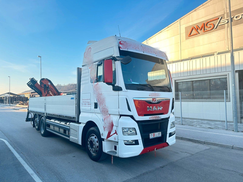 MAN TGX 26.440 - Truk flatbed, Truk derek: gambar 1 MAN TGX 26.440 - Truk flatbed, Truk derek: gambar 1