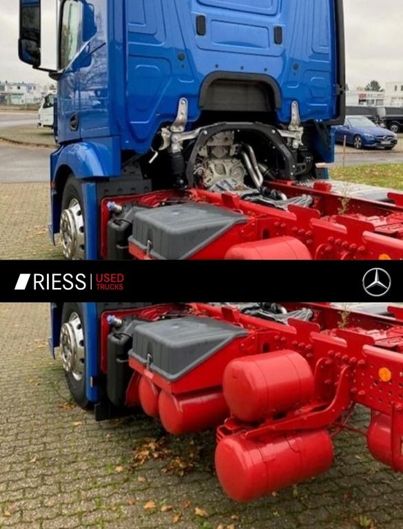 Mercedes-Benz Actros 2551 L 6x2 ACC AHK AUT DynLicht LM Navi - Truk flatbed: gambar 1 Mercedes-Benz Actros 2551 L 6x2 ACC AHK AUT DynLicht LM Navi - Truk flatbed: gambar 1