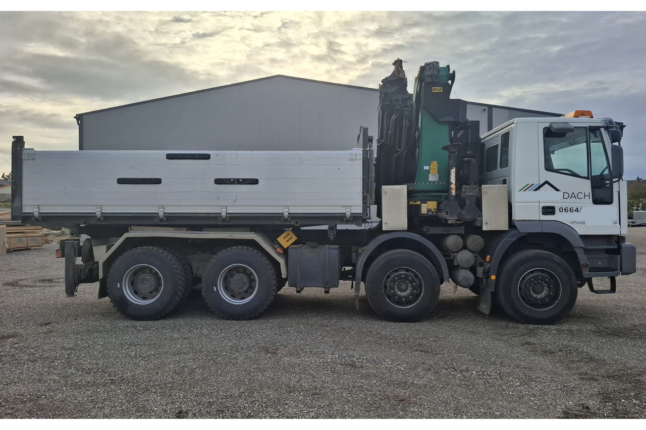IVECO 480 EUROTRAKKER 8x4/TÜV/Palfinger PK 44002 G/MEILLER - Truk jungkit, Truk derek: gambar 2 IVECO 480 EUROTRAKKER 8x4/TÜV/Palfinger PK 44002 G/MEILLER - Truk jungkit, Truk derek: gambar 2