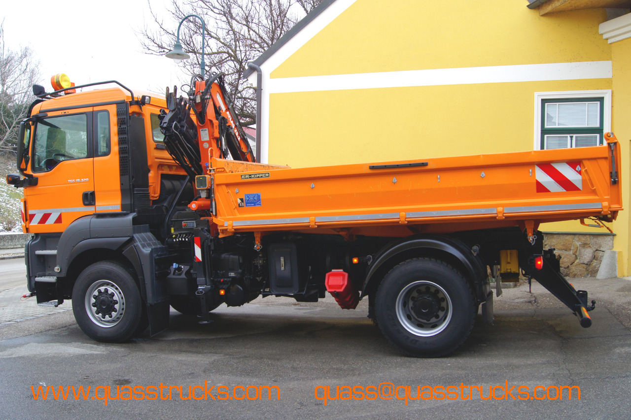 MAN TGS 18.320 BL 4x4 / ATLAS 75.2 / MEILLER / Winterdienst - Truk bajak salju, Truk derek: gambar 3 MAN TGS 18.320 BL 4x4 / ATLAS 75.2 / MEILLER / Winterdienst - Truk bajak salju, Truk derek: gambar 3