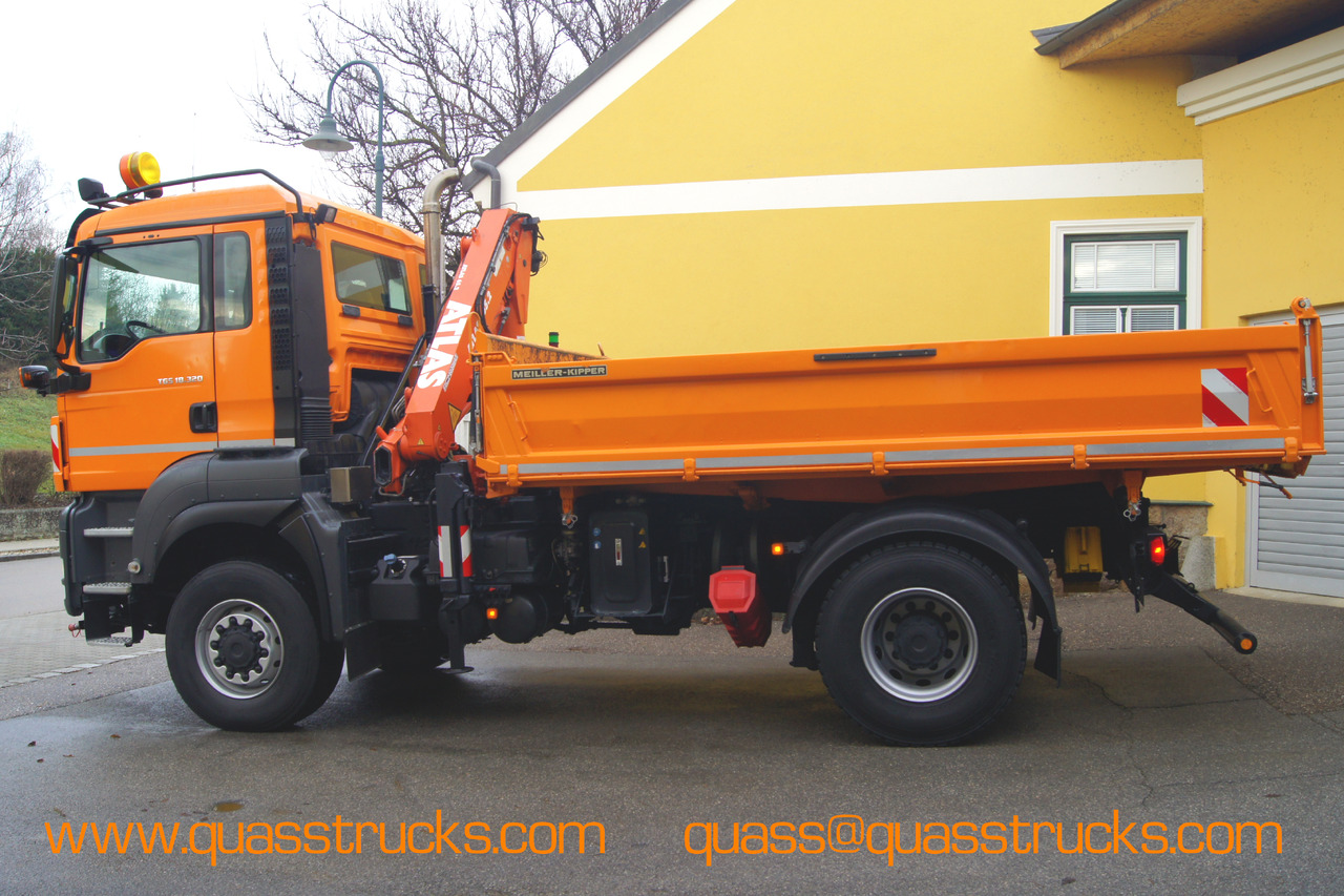 MAN TGS 18.320 BL 4x4/ TÜV/ ATLAS 65.2/ MEILLER/Winterdienst - Truk jungkit, Truk derek: gambar 2 MAN TGS 18.320 BL 4x4/ TÜV/ ATLAS 65.2/ MEILLER/Winterdienst - Truk jungkit, Truk derek: gambar 2