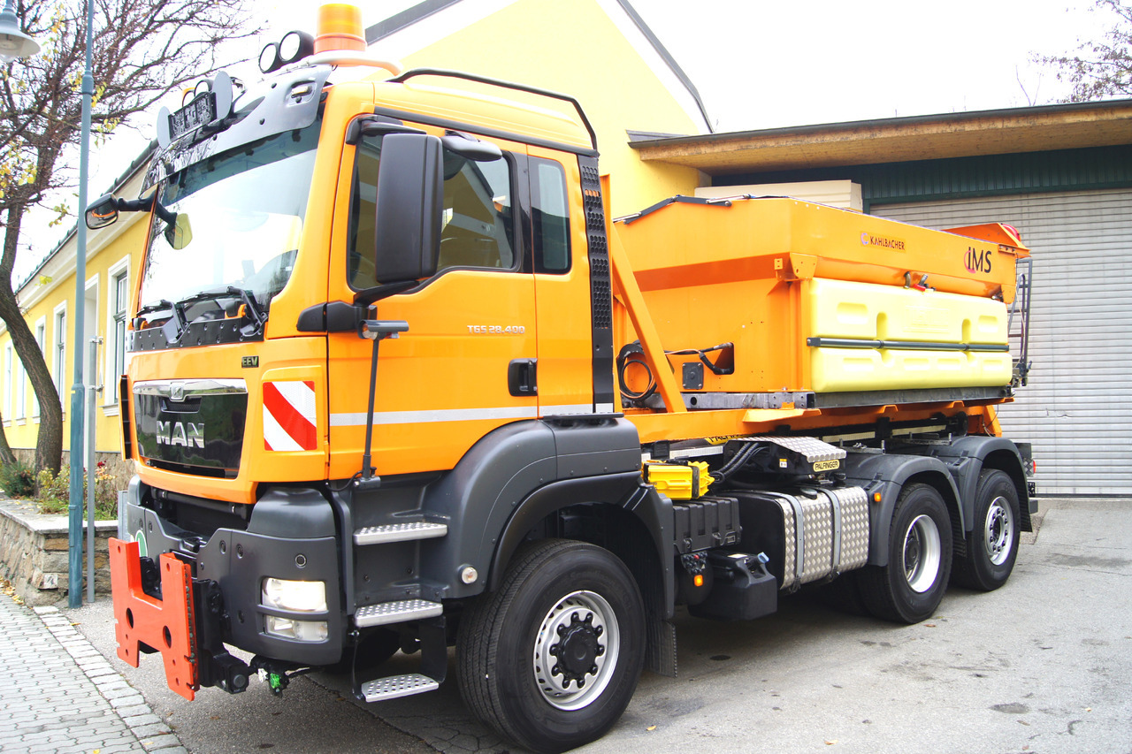 MAN TGS 28.400 BL 6x4-4/TÜV/PALIFT/Winterdienst/Salzstreuer/Streuer/Schneepflug - Hook lift: gambar 3 MAN TGS 28.400 BL 6x4-4/TÜV/PALIFT/Winterdienst/Salzstreuer/Streuer/Schneepflug - Hook lift: gambar 3