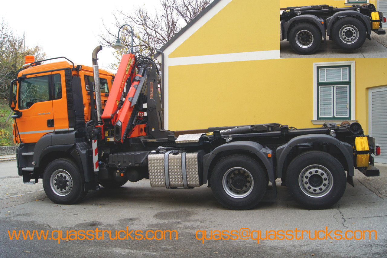 MAN TGS 28.400 BL 6x4-4/TÜV/PK12002/PALIFT/Winterdienst/Salzstreuer/Streuer/Schneepflug - Truk derek: gambar 4 MAN TGS 28.400 BL 6x4-4/TÜV/PK12002/PALIFT/Winterdienst/Salzstreuer/Streuer/Schneepflug - Truk derek: gambar 4