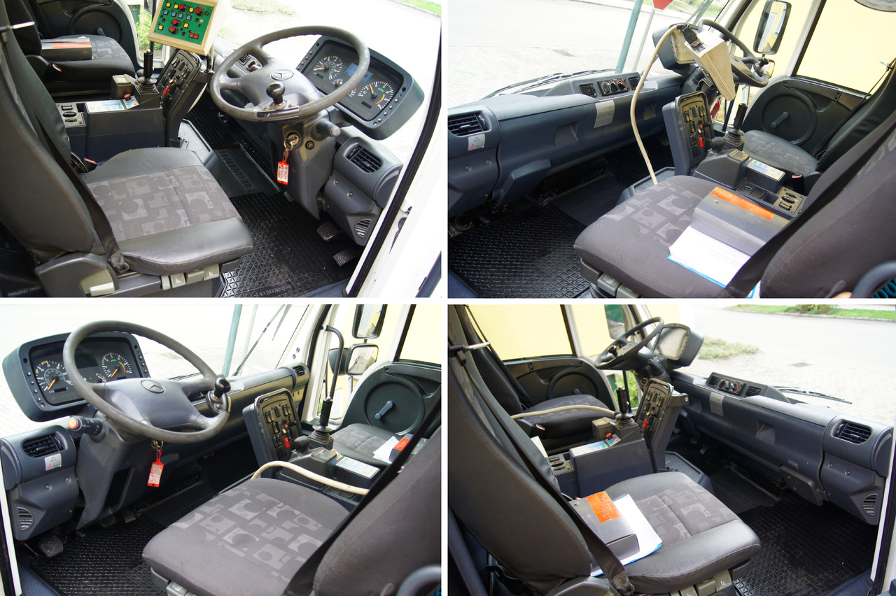 Penyapu jalan MERCEDES-BENZ Unimog U400 + TRILETY Kehrmaschine/TÜV/EUR4/Leistungshydraulik: gambar 11