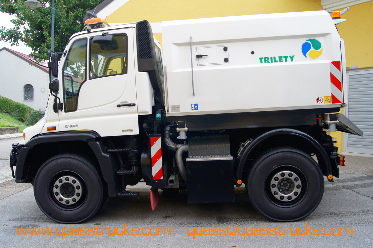 MERCEDES-BENZ Unimog U400 + TRILETY Kehrmaschine/TÜV/EUR4/Leistungshydraulik - Penyapu jalan: gambar 3 MERCEDES-BENZ Unimog U400 + TRILETY Kehrmaschine/TÜV/EUR4/Leistungshydraulik - Penyapu jalan: gambar 3