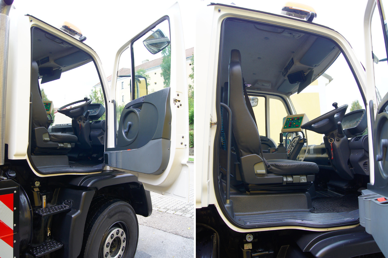 Penyapu jalan MERCEDES-BENZ Unimog U400 + TRILETY Kehrmaschine/TÜV/EUR4/Leistungshydraulik: gambar 10