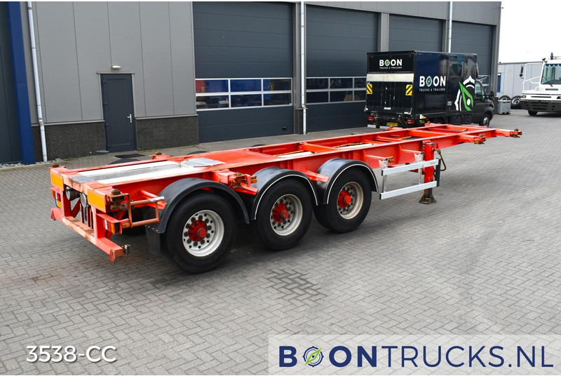 Burg BPO 12-27 CCXGX-00 TANK CHASSIS | 20-30ft * 3800 Kg * NL TRAILER - Semi-trailer pengangkut mobil: gambar 1 Burg BPO 12-27 CCXGX-00 TANK CHASSIS | 20-30ft * 3800 Kg * NL TRAILER - Semi-trailer pengangkut mobil: gambar 1