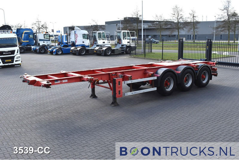 Burg BPO 12-27 CCXGX-00 TANK CHASSIS | 20-30ft * 3800 Kg * NL TRAILER - Semi-trailer pengangkut mobil: gambar 5 Burg BPO 12-27 CCXGX-00 TANK CHASSIS | 20-30ft * 3800 Kg * NL TRAILER - Semi-trailer pengangkut mobil: gambar 5