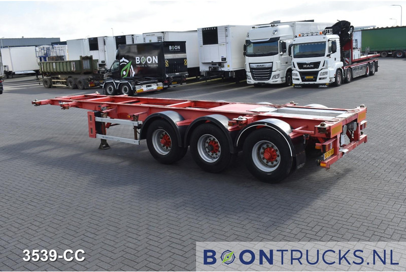 Burg BPO 12-27 CCXGX-00 TANK CHASSIS | 20-30ft * 3800 Kg * NL TRAILER - Semi-trailer pengangkut mobil: gambar 3 Burg BPO 12-27 CCXGX-00 TANK CHASSIS | 20-30ft * 3800 Kg * NL TRAILER - Semi-trailer pengangkut mobil: gambar 3