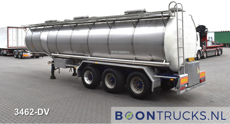 Burg BPO 12-27 Z TANK | 32,7 M³ * 3 COMP. * FOOD * STAINLESS STEEL * APK 05-2025 - Semi-trailer tangki: gambar 3 Burg BPO 12-27 Z TANK | 32,7 M³ * 3 COMP. * FOOD * STAINLESS STEEL * APK 05-2025 - Semi-trailer tangki: gambar 3